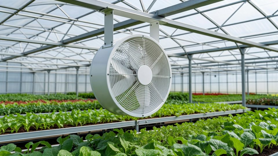 HAF fan in situ